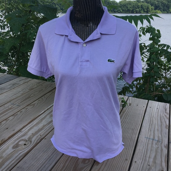 lavender lacoste polo